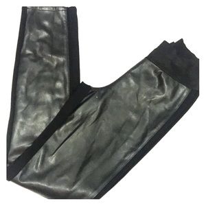 Paige faux leather leggings xs-s